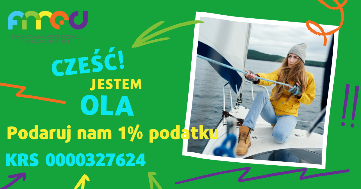 Jestem Ola - 1 % podatku