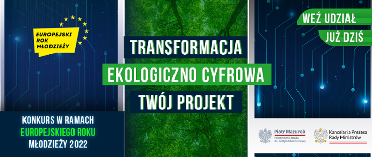 Transformacja Ekologiczna Cyfrowa – Twój projekt