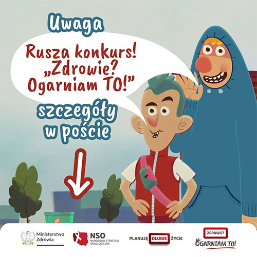 Konkurs ''Zdrowie - ogarniam to.'' Kreatywnie o zdrowiu.