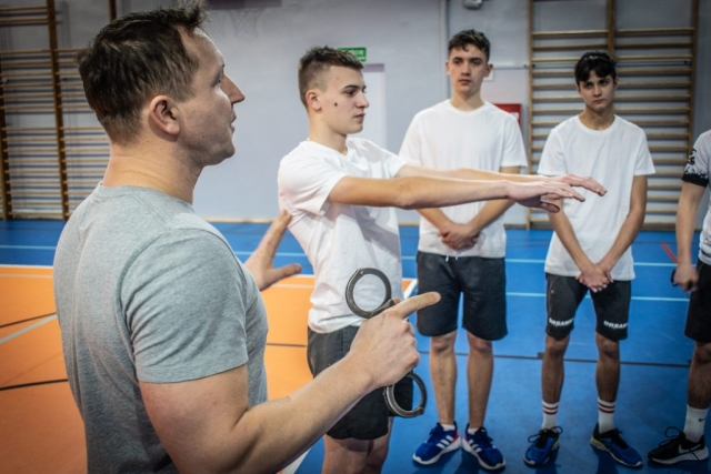 Pierwsze zajęcia z cyklu szkoleń z zakresu techniki oraz taktyki interwencji (4)