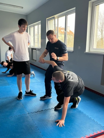 Zajęcia w ramach współpracy z Policją! (1)