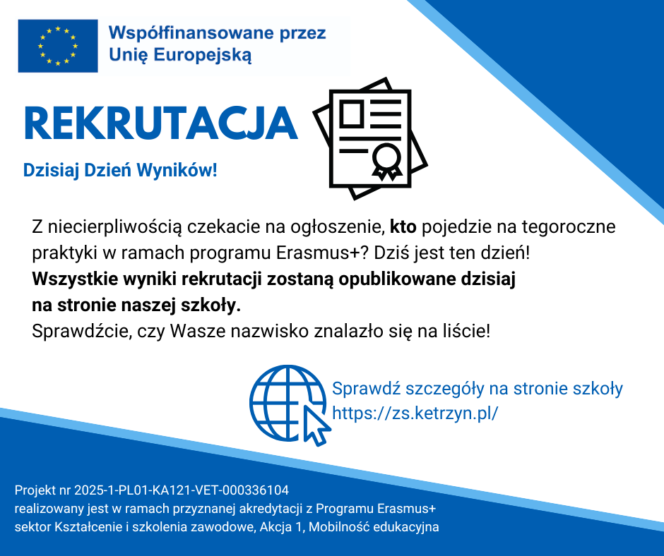 REKRUTACJA - sprawdź wyniki