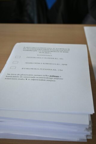 Wybory do Samorządu Uczniowskiego (3)