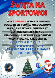 Mikołajkowy Turniej w Piłkę Siatkową Dziewcząt