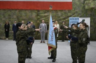 Ceremonia ślubowania klas pierwszych mundurowych2