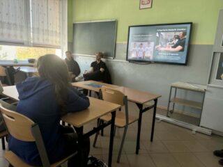 Spotkanie z ósmoklasistami w Garbnie (6)
