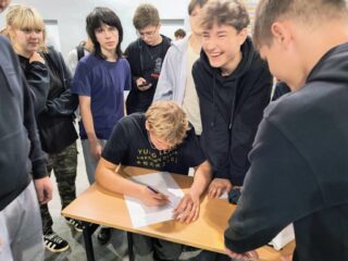 OTRZĘSINY KLAS PIERWSZYCH W ZSKĘTRZYN! (4)