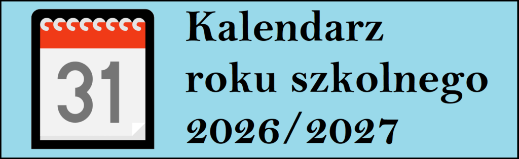 kalendarz roku szkolnego 2026-2027
